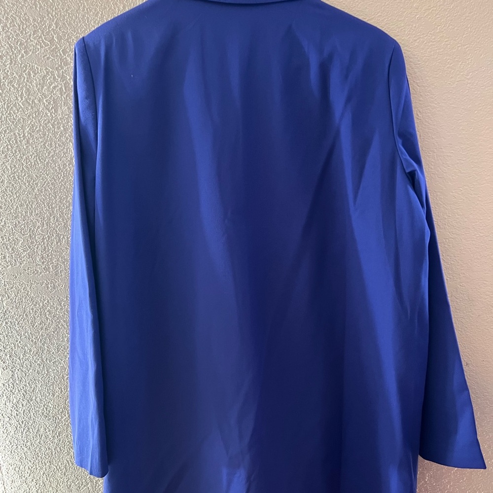 Roaman's Royal Blue Blazer - Picture 4 of 5